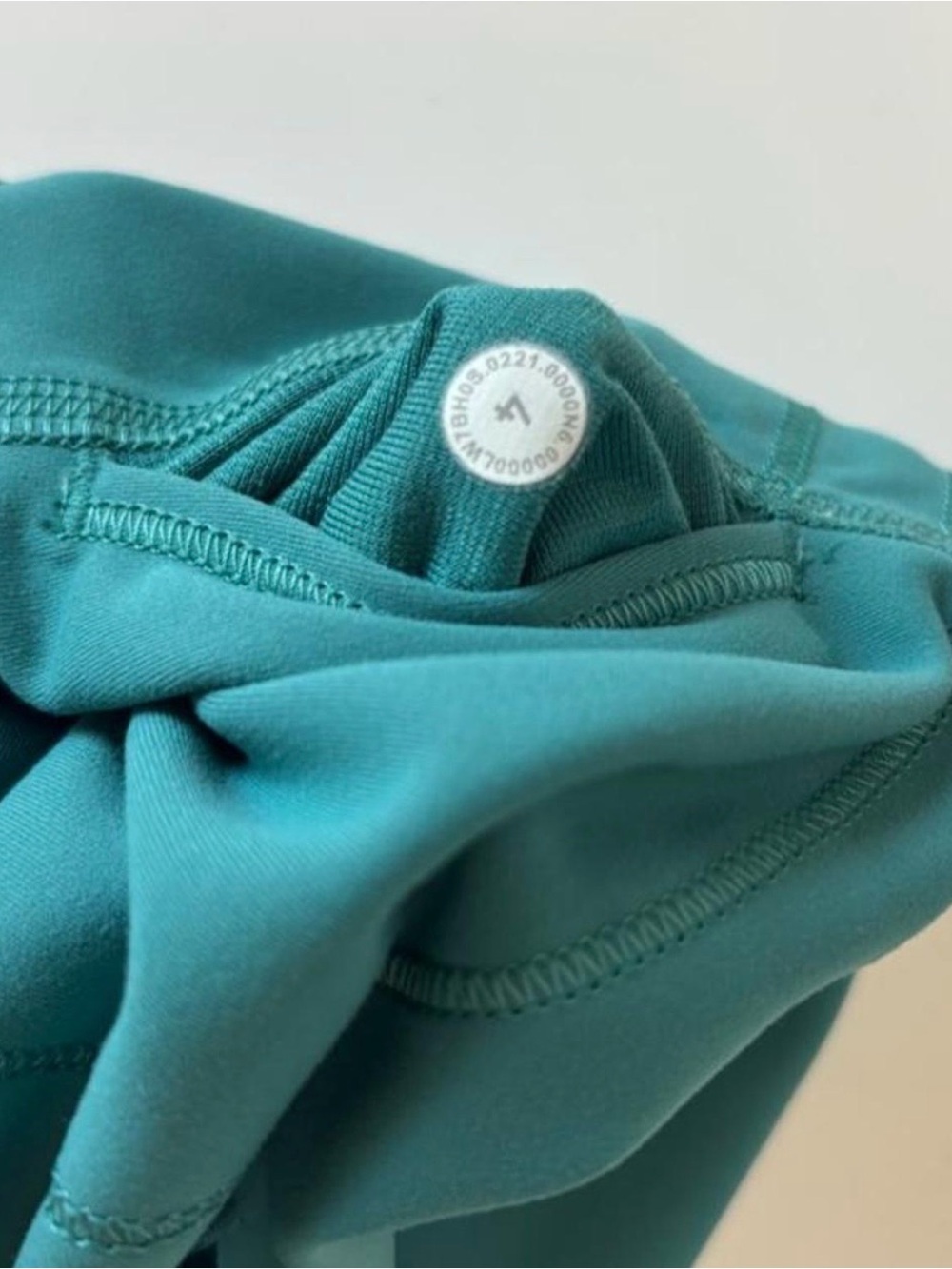 lululemon athletica Teal Athletic Short & Strappy Sports Bra Set - Picture 7 of 8